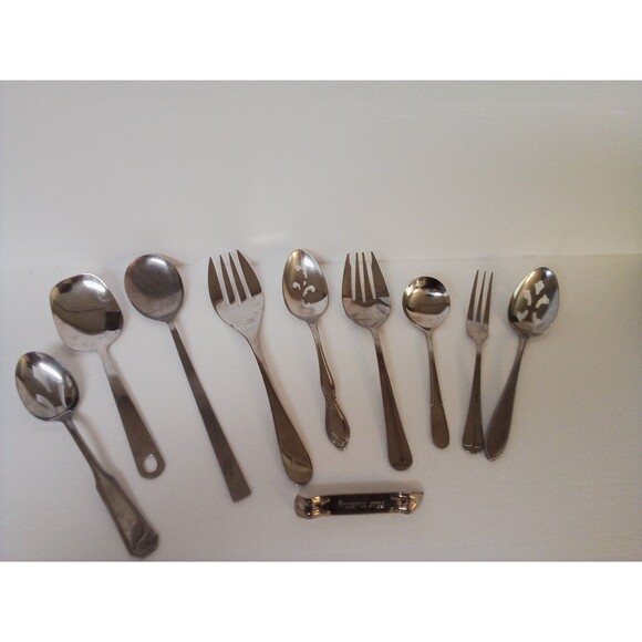 Fork Large Utensil Variety Set Of 10 - Picture 4 of 11